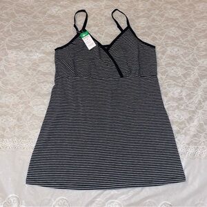 Suiek NWT Maternity and Breastfeeding Nursing Cami Size Medium Stripes